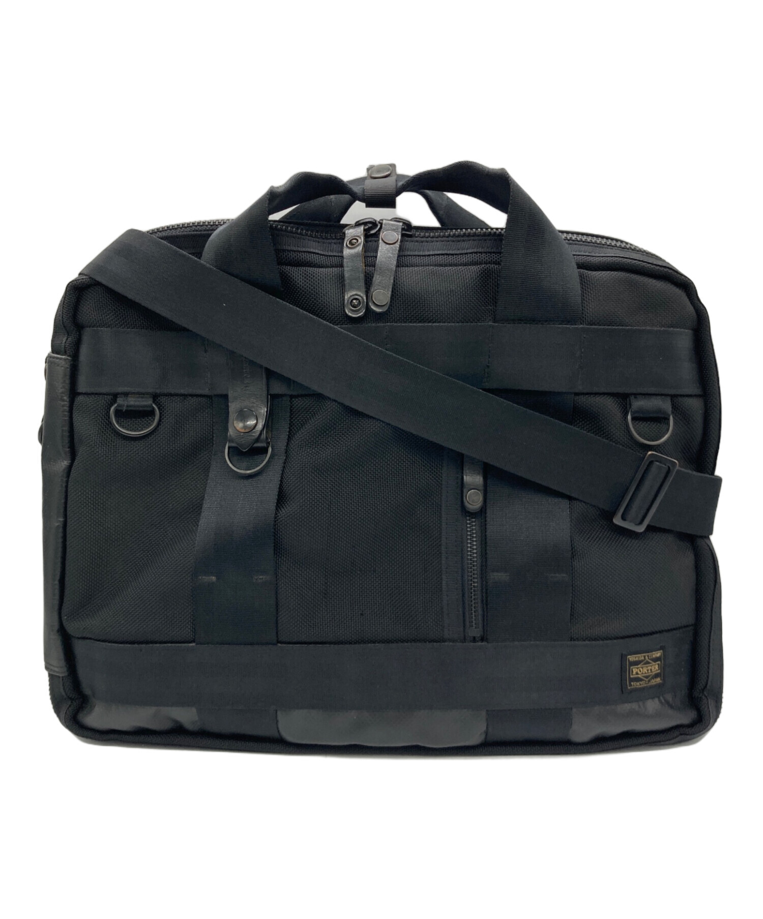 中古・古着通販】PORTER (ポーター) ビジネスバッグ ブラック