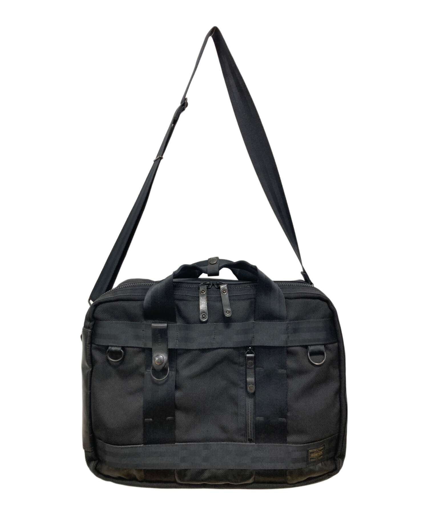 中古・古着通販】PORTER (ポーター) ビジネスバッグ ブラック