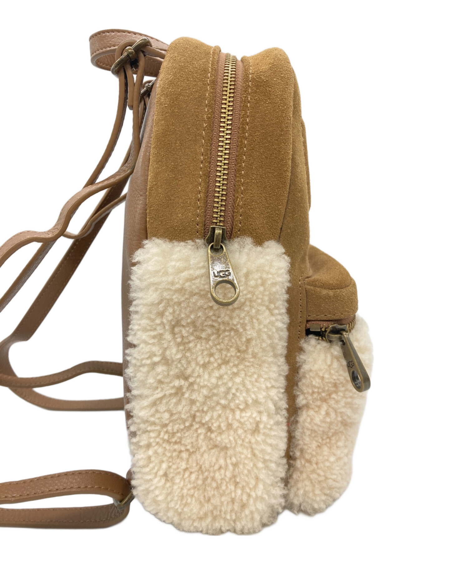 中古・古着通販】UGG (アグ) DANNIE II MINI BACKPACK SHEEP ブラウン