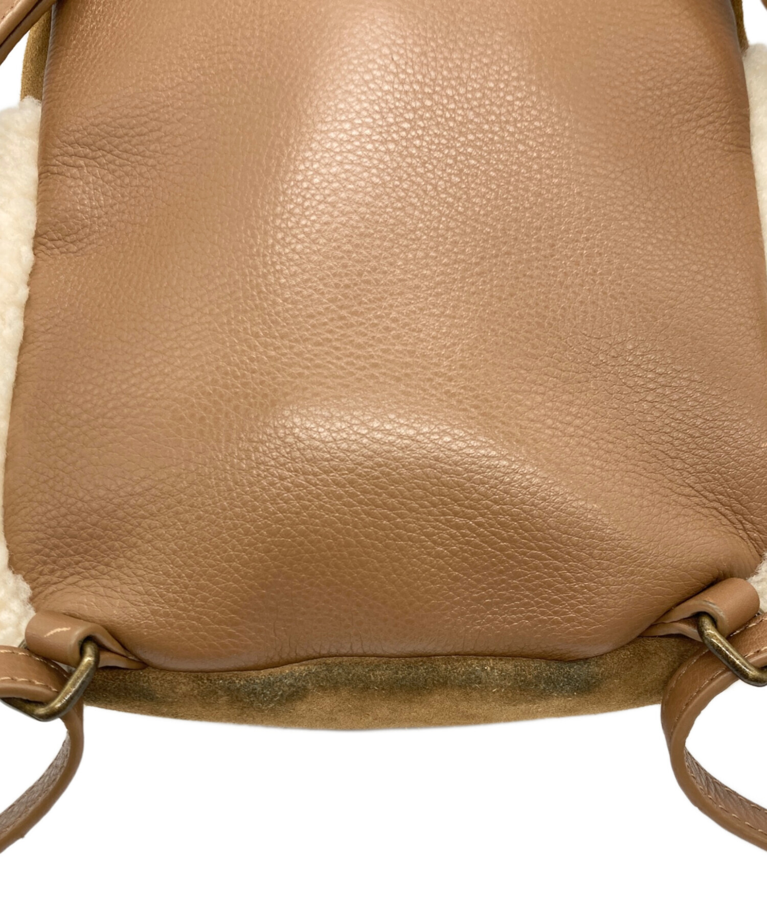 中古・古着通販】UGG (アグ) DANNIE II MINI BACKPACK SHEEP ブラウン