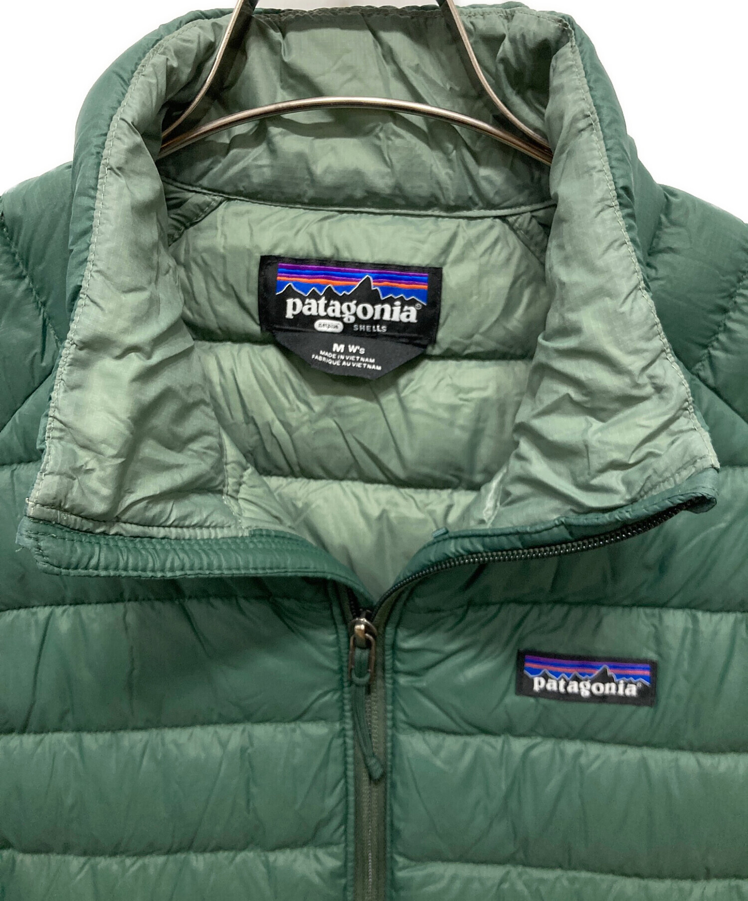 中古・古着通販】Patagonia (パタゴニア) ダウンベスト グリーン
