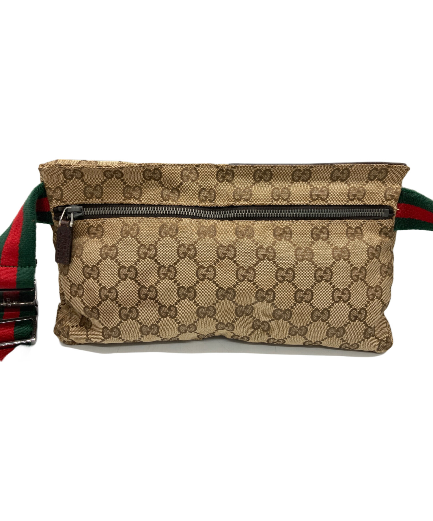 中古・古着通販】GUCCI (グッチ) ウエストポーチ/GGキャンバス 