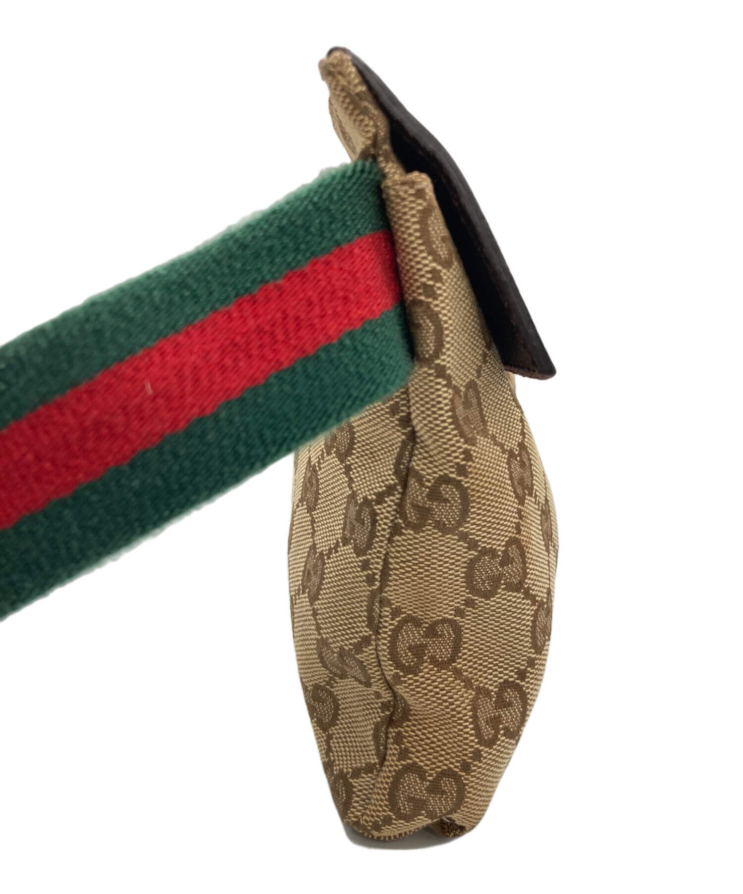 中古・古着通販】GUCCI (グッチ) ウエストポーチ/GGキャンバス