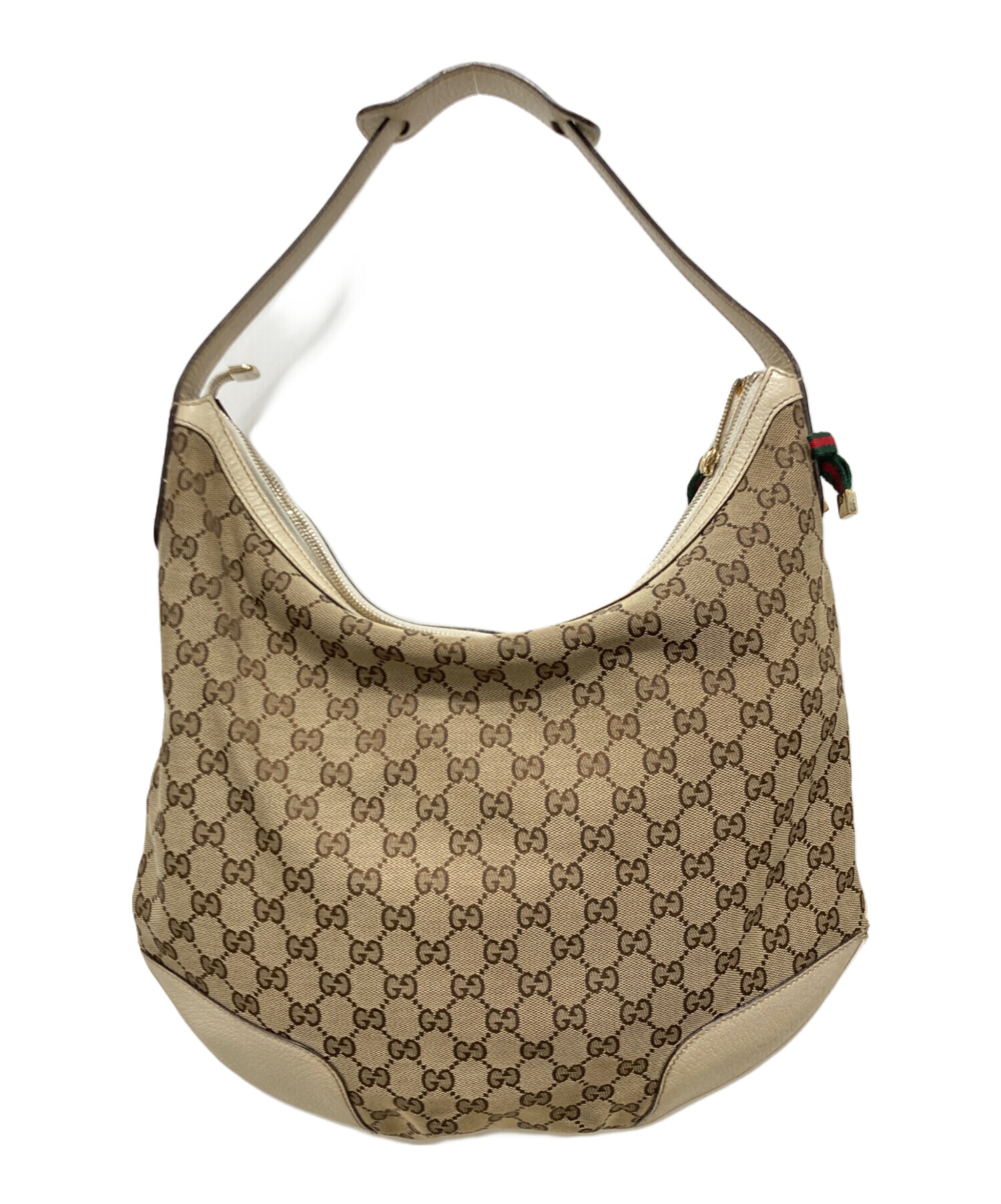 中古・古着通販】GUCCI (グッチ) ワンショルダーバッグ ベージュ