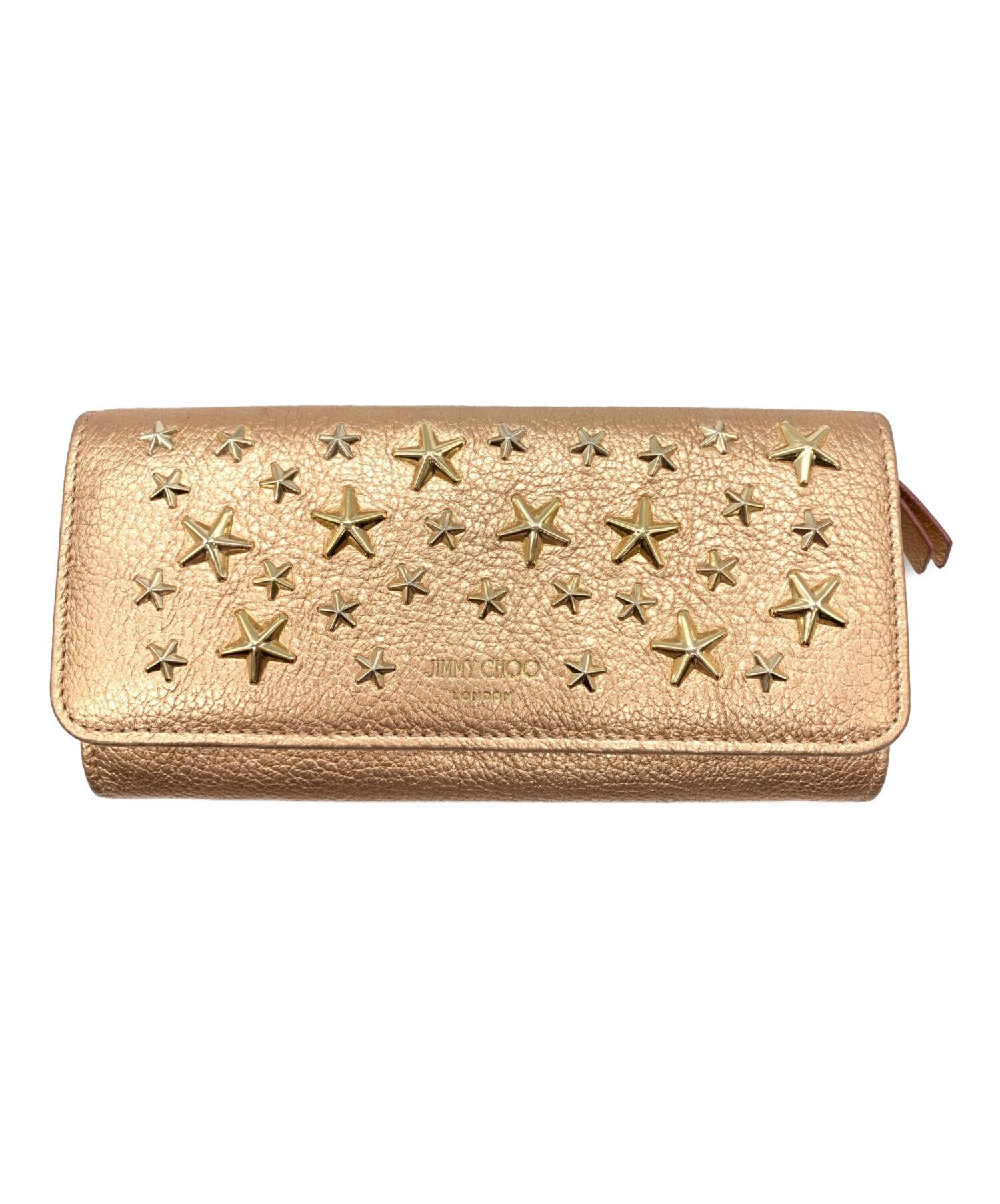 中古・古着通販】JIMMY CHOO (ジミーチュウ) スタースタッズ長財布 