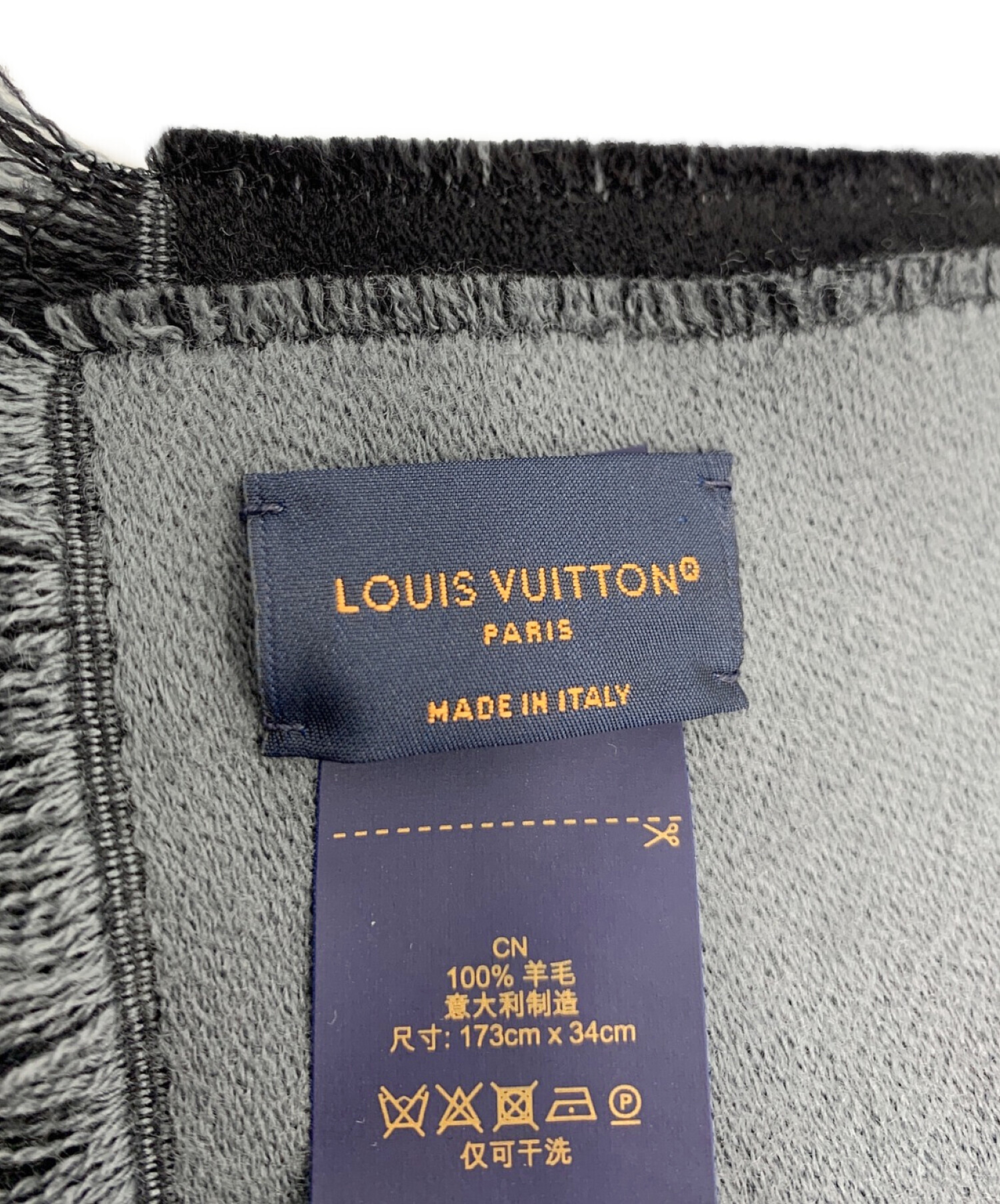 中古・古着通販】LOUIS VUITTON (ルイ ヴィトン) マフラー・モノグラム