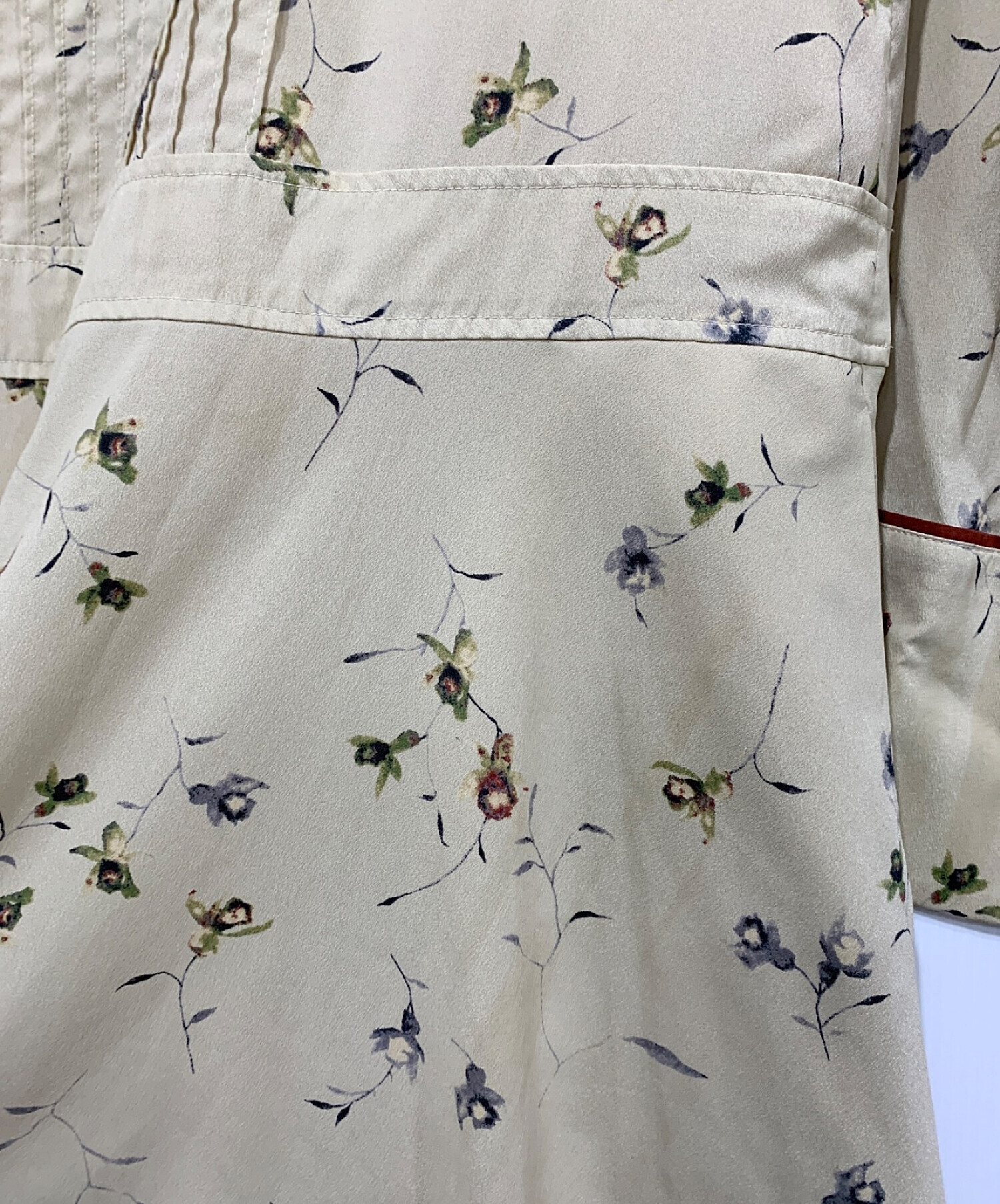 中古・古着通販】CLANE (クラネ) ドレスフラワーピンタックワンピース 