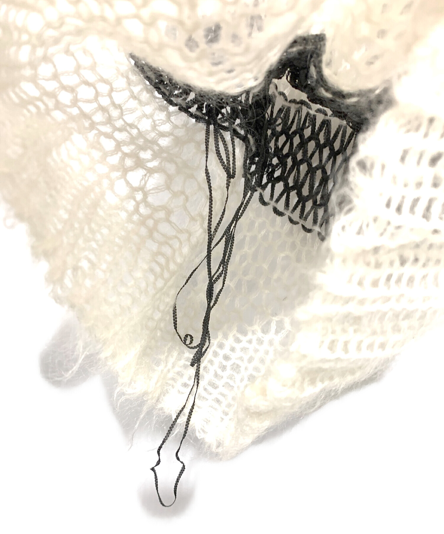 中古・古着通販】Irojikake (イロジカケ) fairy knit ホワイト