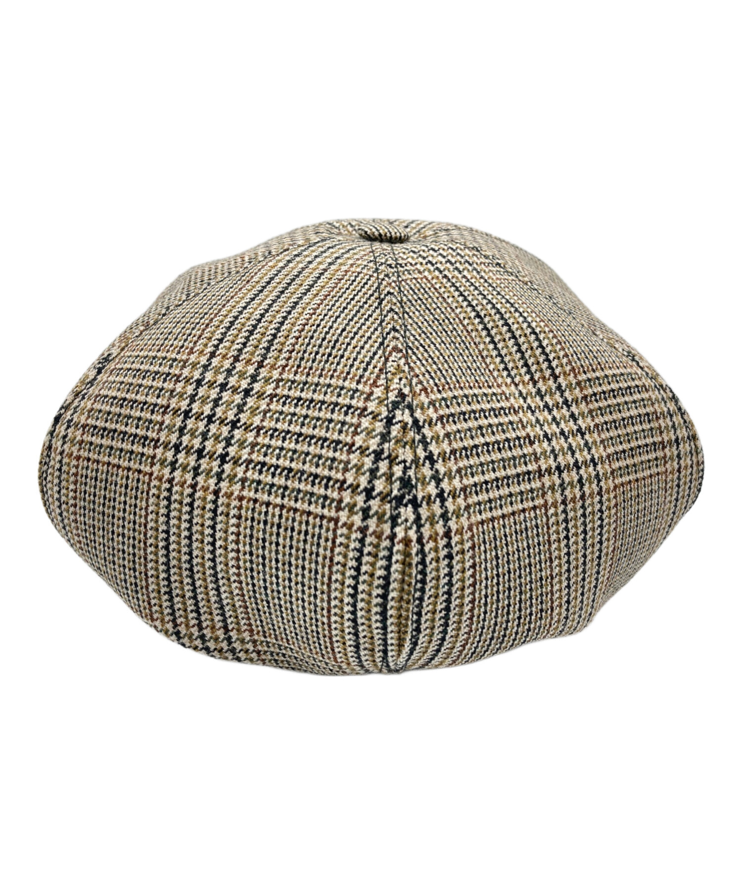 MIUMIUベレー帽 プリンス オブ ウェールズチェック ウール ハット