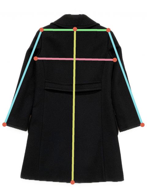 ★GUCCI★インターロッキング刻印★GG裏地★ウールチェスターコート★黒 中古・古着通販】GUCCI (グッチ) 20AW インターロッキングG/シングル