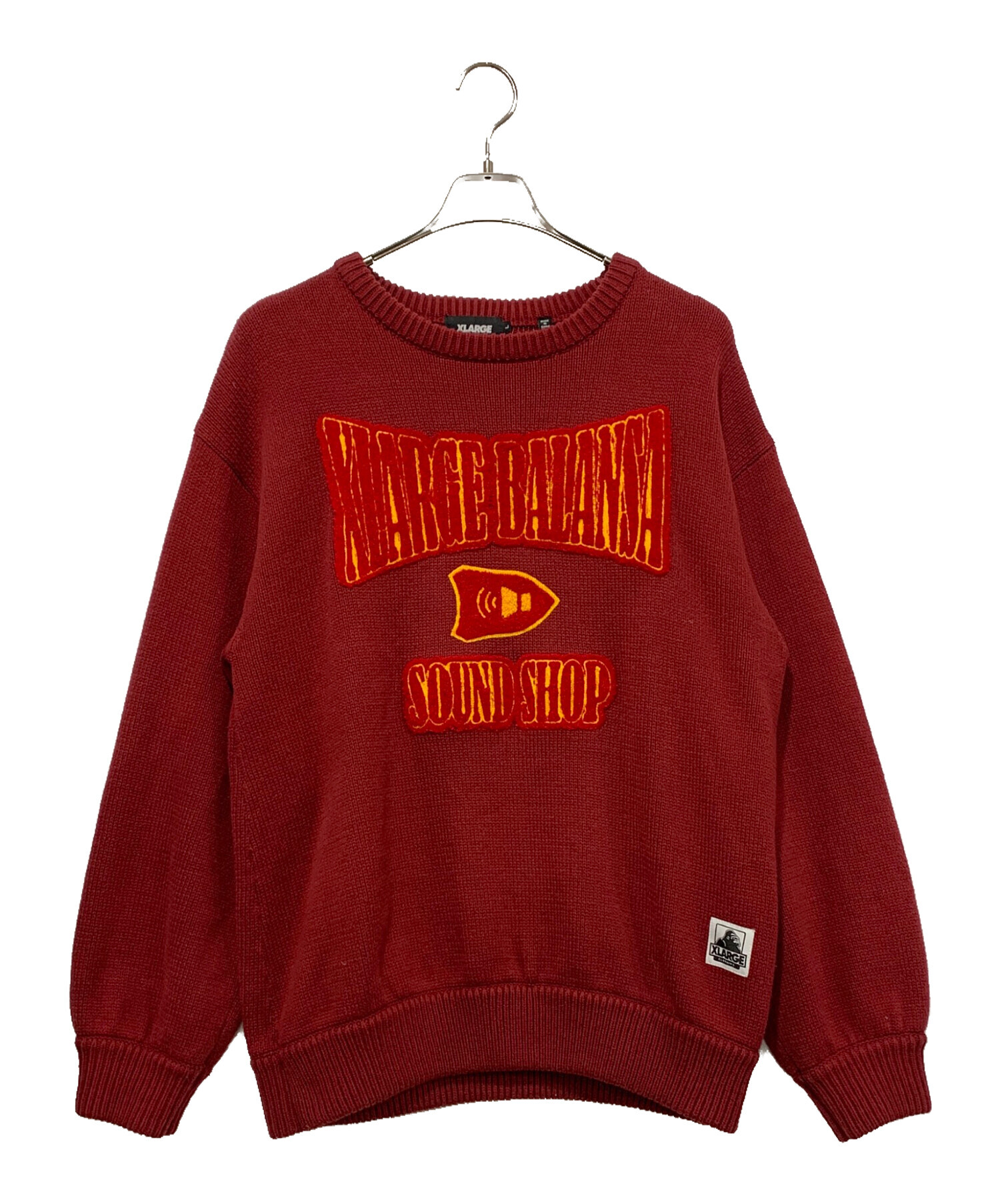 中古・古着通販】X-LARGE (エクストララージ) クルーネックセーター 