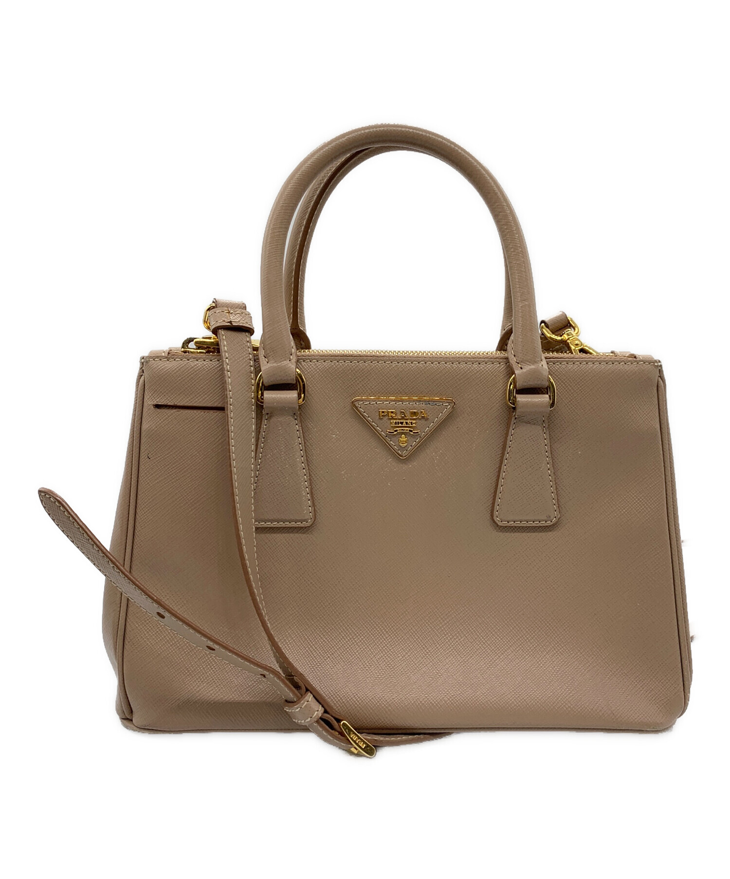 中古・古着通販】PRADA (プラダ) サフィアーノ/2WAYショルダーバッグ