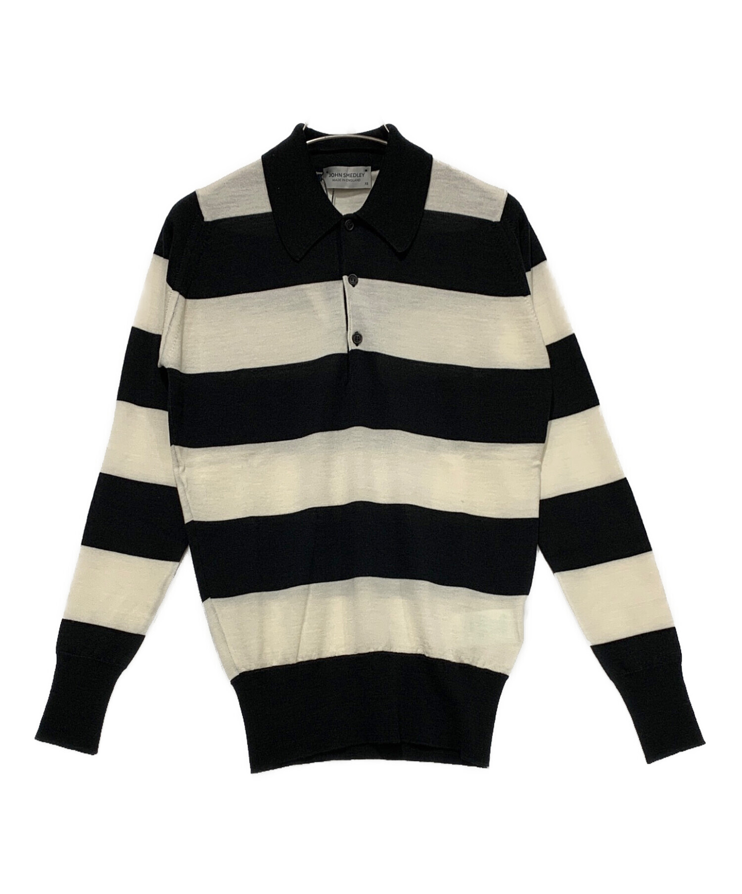 ジョンスメドレー 襟付きニット 中古・古着通販】JOHN SMEDLEY (ジョンスメドレー) 襟付きポロ