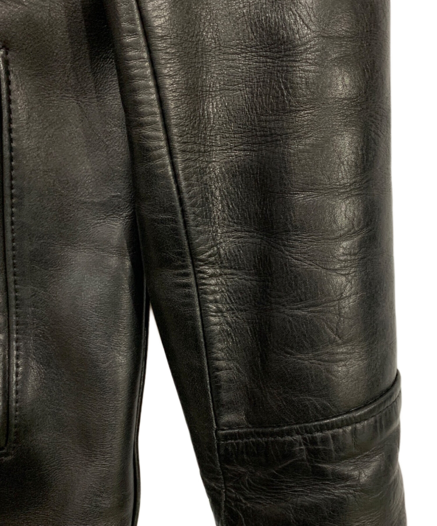 中古・古着通販】Schott (ショット) ネイキッドレザー ジップ