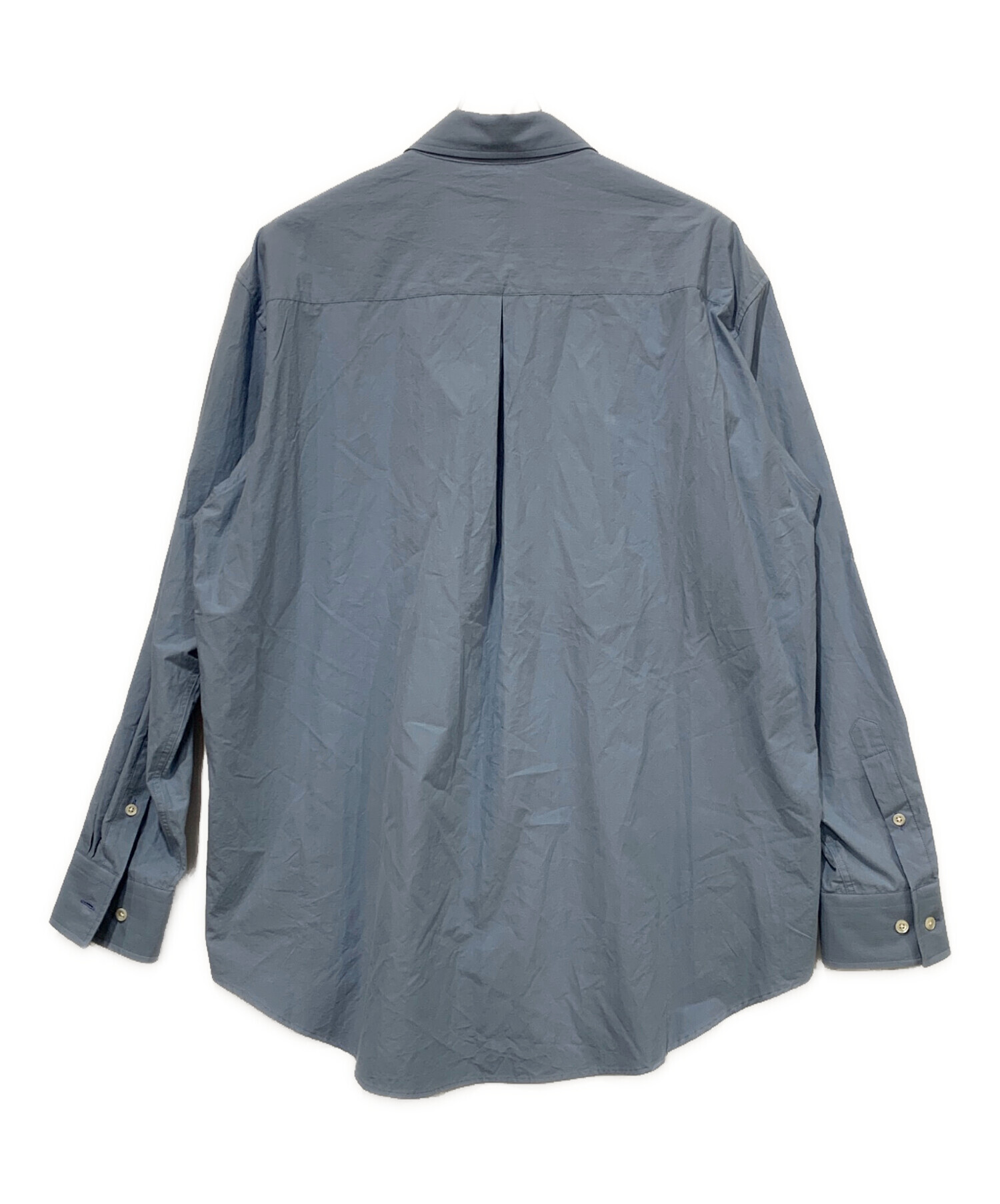 中古・古着通販】stein (シュタイン) OVERSIZED STANDARD SHIRT ブルー