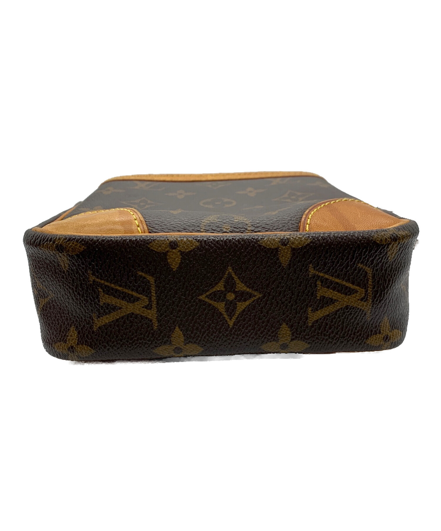 ★ルイヴィトン ショルダーバッグ モノグラム ダヌーブ ブラウン 中古・古着通販】LOUIS VUITTON (ルイ ヴィトン) モノグラム ダヌーブ