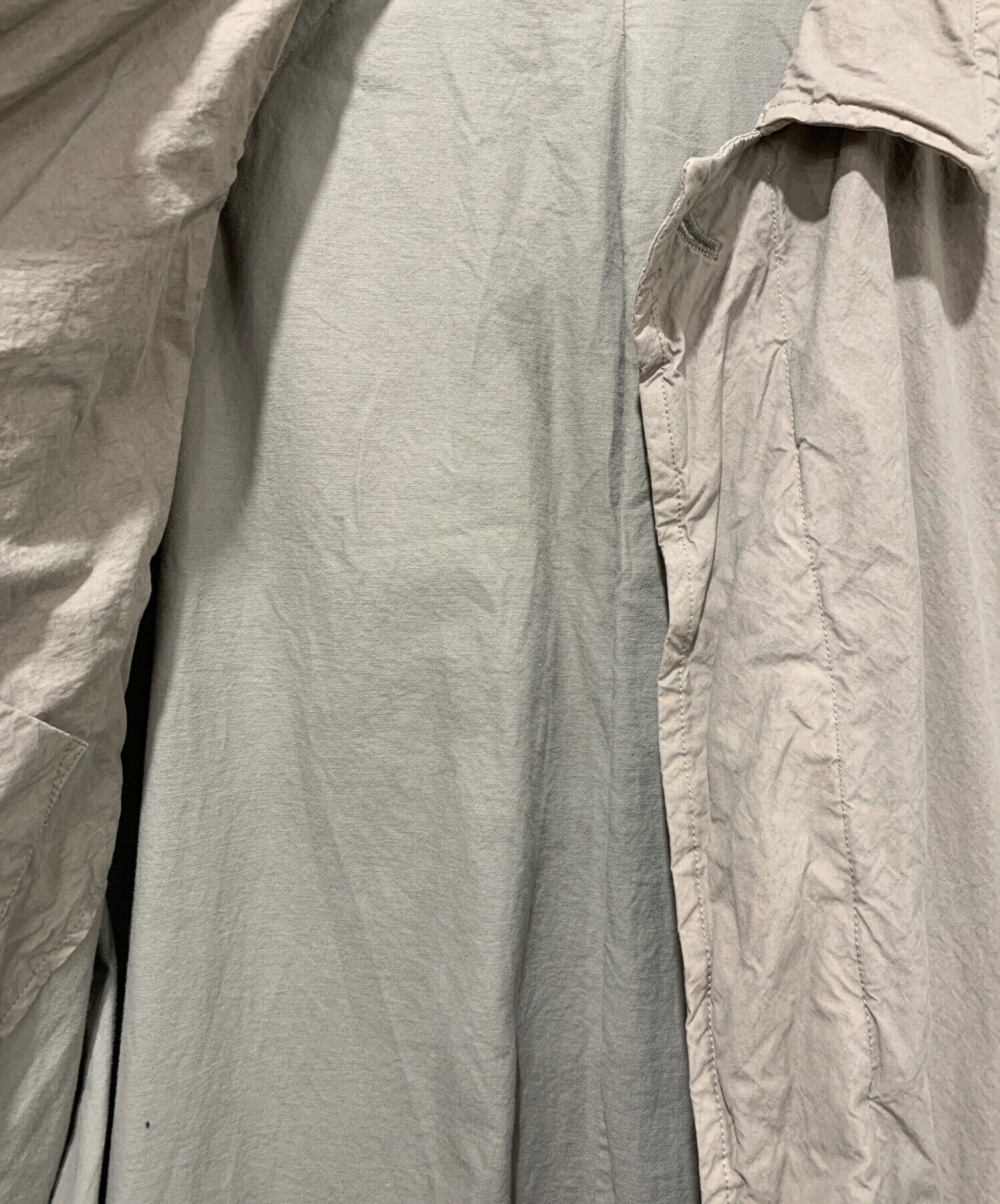 キョンプー様✨未使用✨ネストローブ スーピマコットン ショートトレンチ 中古・古着通販】nestrobe confect (ネストローブ コンフェクト