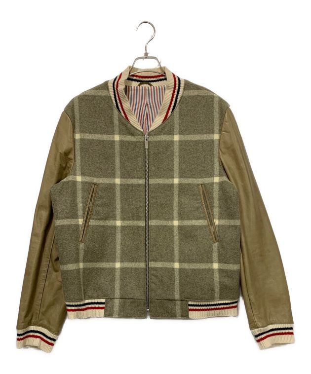 中古・古着通販】Thom Browne (トムブラウン) レザースリーブ 
