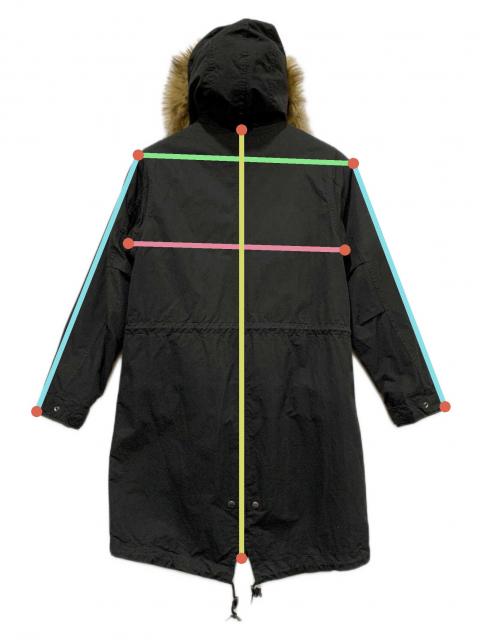 【※新品未使用】フレッドペリー レインコート (インポートSサイズ) 中古・古着通販】FRED PERRY (フレッドペリー) ライナー付モッズコート