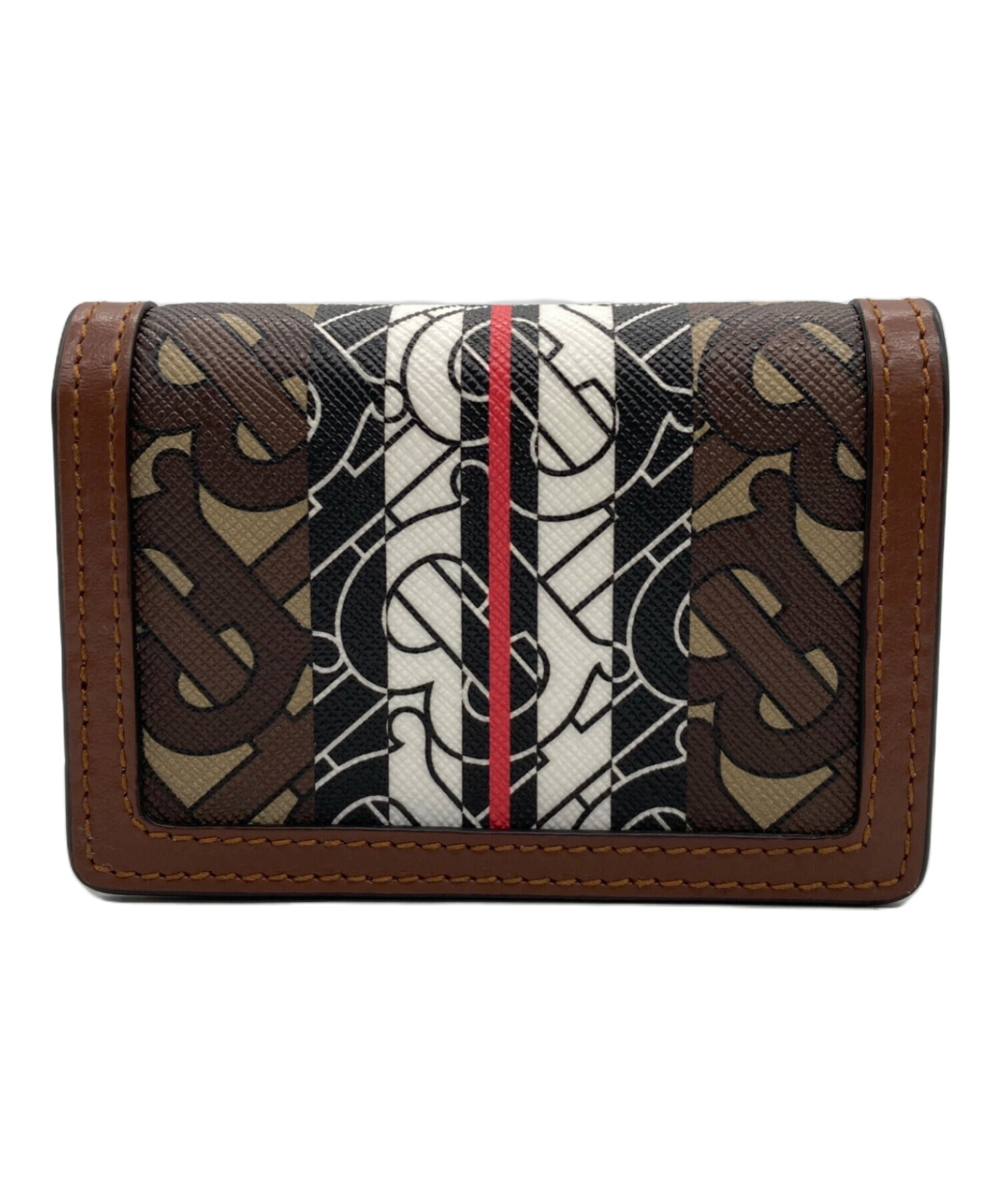 中古・古着通販】BURBERRY (バーバリー) チェーンウォレット ブラウン  