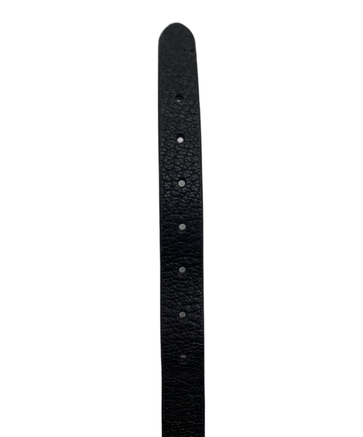 中古・古着通販】GIVENCHY (ジバンシィ) レザーブレスレット ブラック