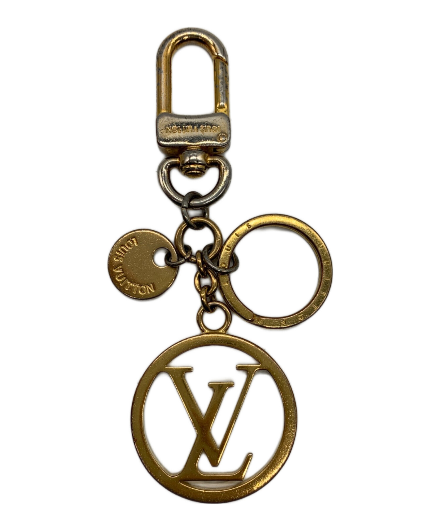 LOUIS VUITTON ルイヴィトン キーリング チャーム LVサークル