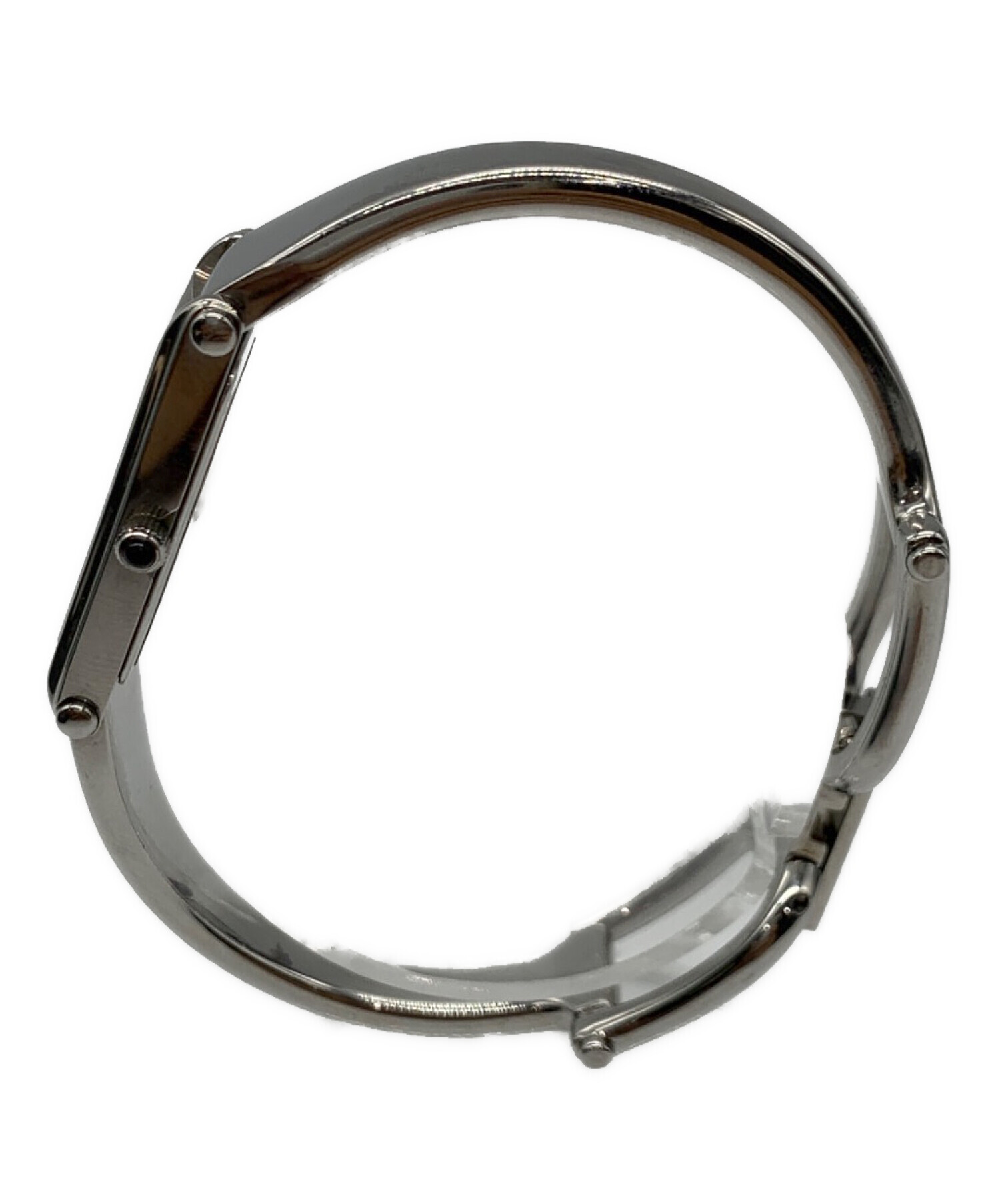 中古・古着通販】GUCCI (グッチ) クォーツ 腕時計 ブラック｜ブランド