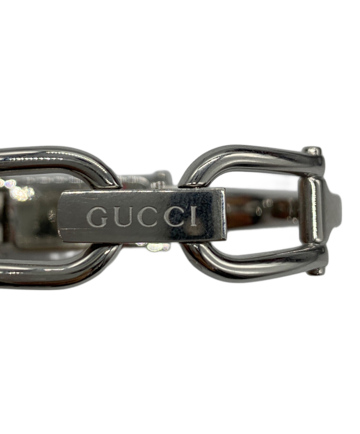 中古・古着通販】GUCCI (グッチ) クォーツ 腕時計 ブラック｜ブランド
