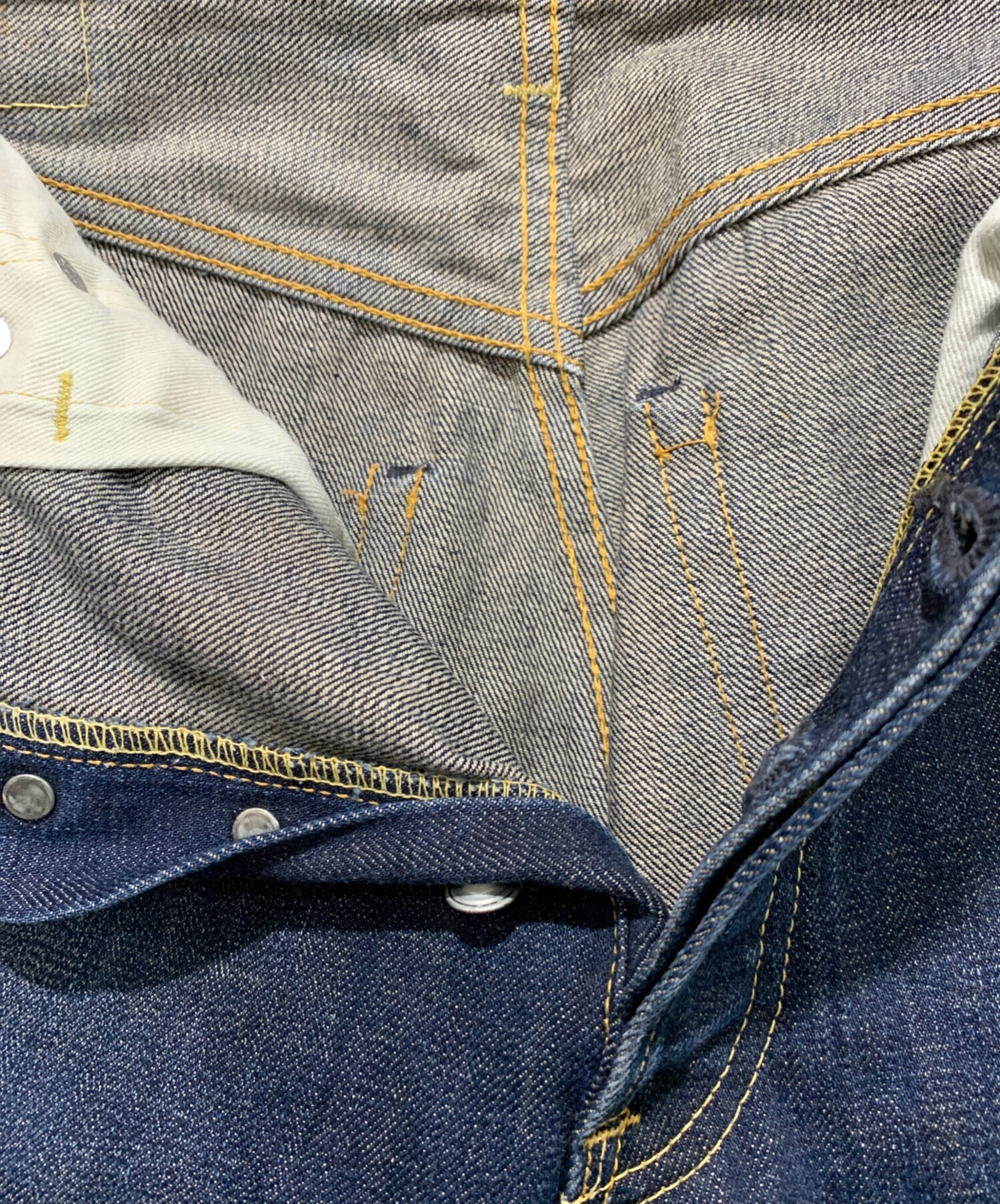 中古・古着通販】LEVI'S (リーバイス) 66501 デニムパンツ インディゴ