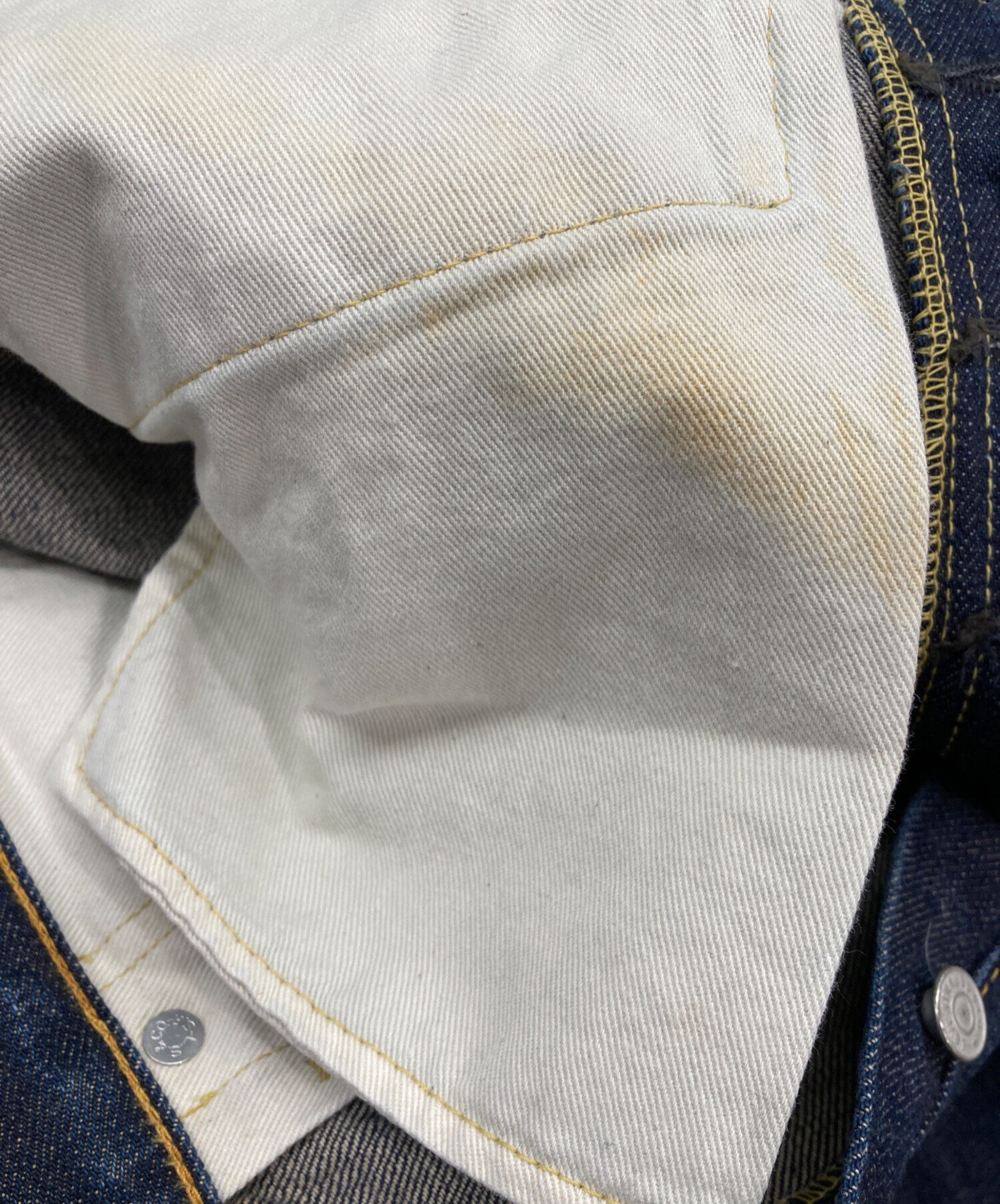 中古・古着通販】LEVI'S (リーバイス) 66501 デニムパンツ インディゴ