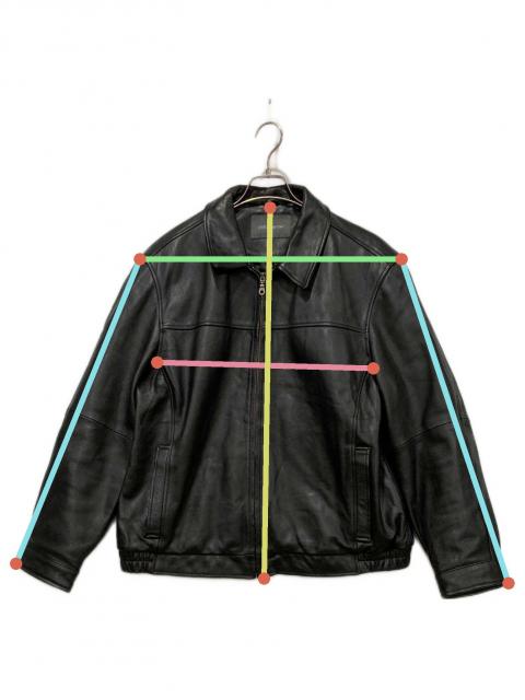 中古・古着通販】CROFT&BARROW (クロフトアンドバロー) レザーブルゾン