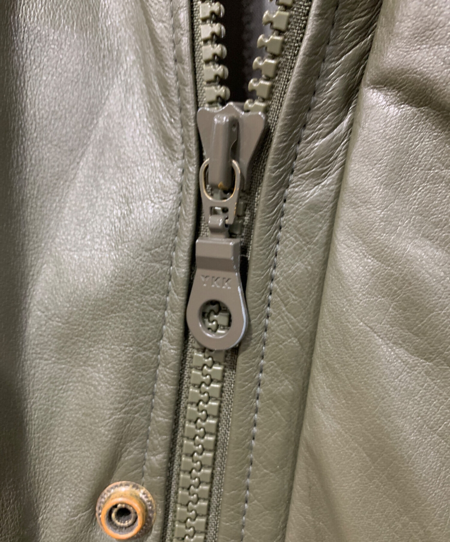 中古・古着通販】AVIREX (アヴィレックス) フーデッドレザージャケット 