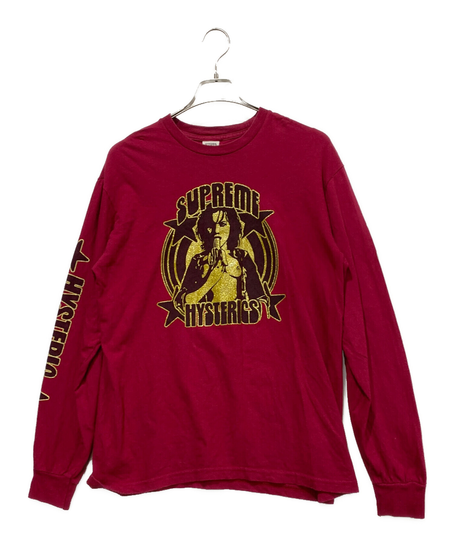 Supreme × HYSTERIC GLAMOUR 長袖 tシャツ 中古・古着通販】SUPREME (シュプリーム) Hysteric Glamour