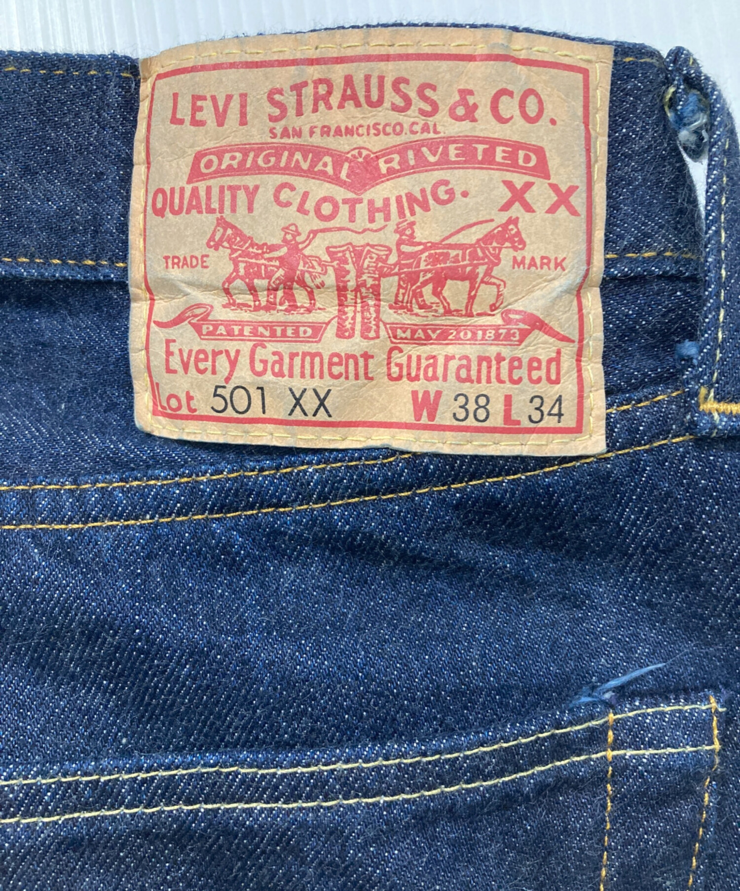 中古・古着通販】LEVI'S (リーバイス) 501XX復刻デニムパンツ