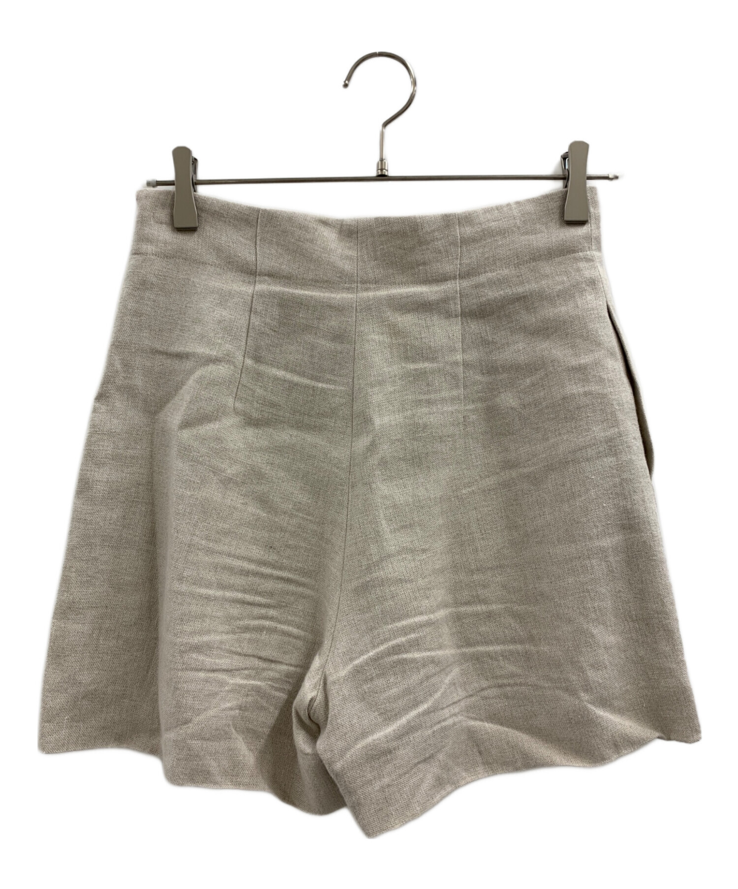 中古・古着通販】FOXEY (フォクシー) リネンショートパンツ ホワイト