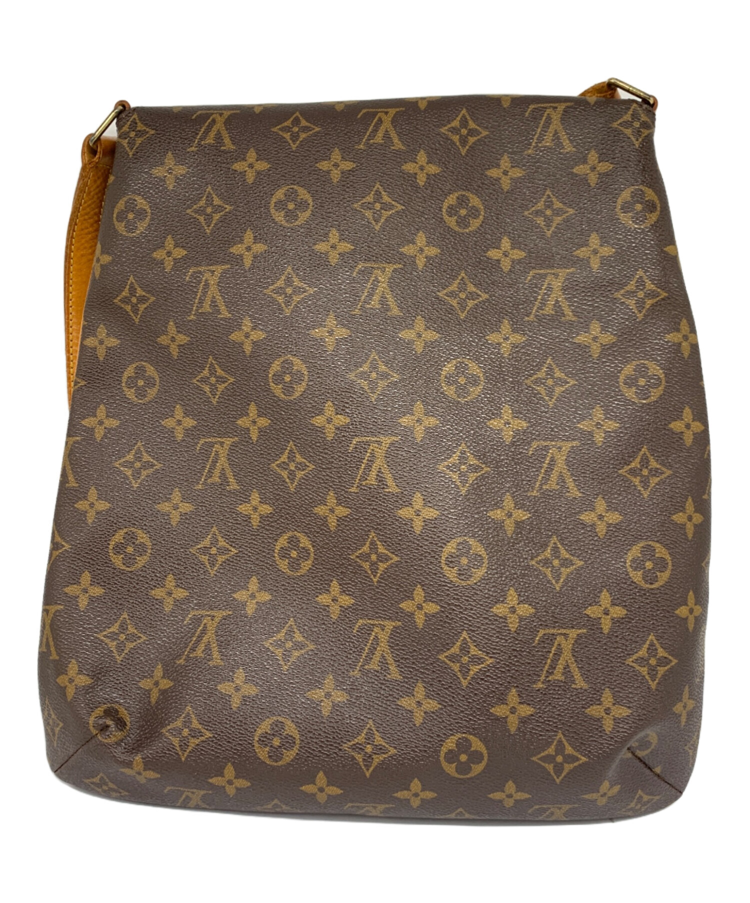 綺麗 LOUIS VUITTON ルイヴィトン ミュゼット ヴィンテージ モノグラム ショルダーバッグ PVC ブラウン レディース【中古】 LOUIS VUITTON - 綺麗 LOUIS VUITTON ルイヴィトン ミュゼット