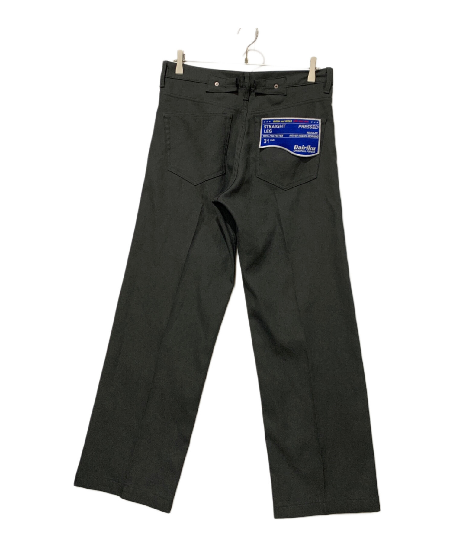 中古・古着通販】DAIRIKU (ダイリク) Pressed Pants グレー サイズ 
