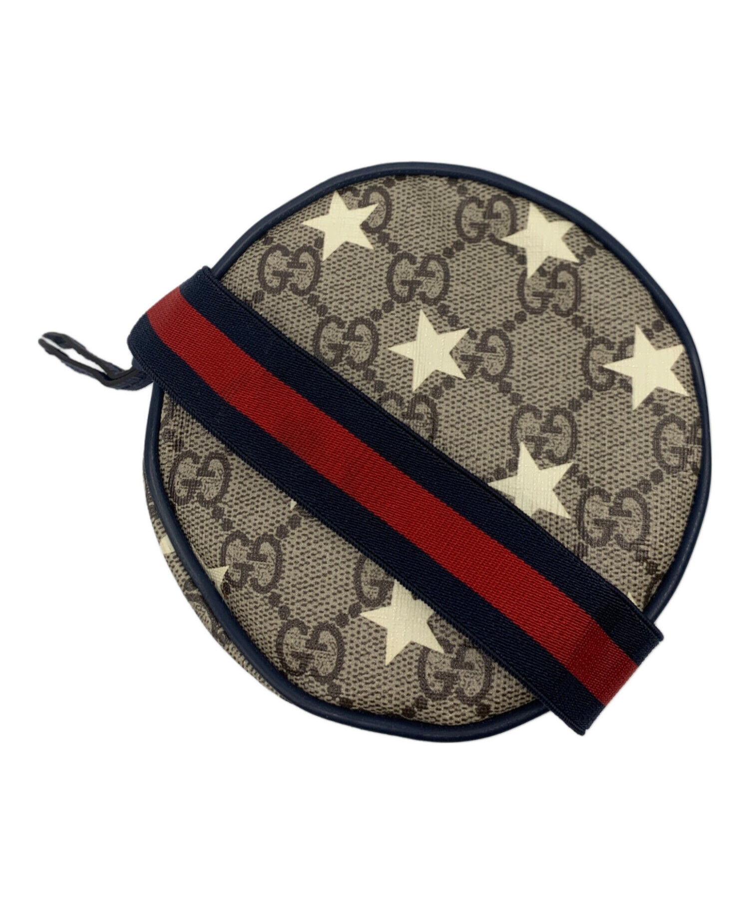 中古・古着通販】GUCCI (グッチ) ラウンドミニウエストポーチ グレー