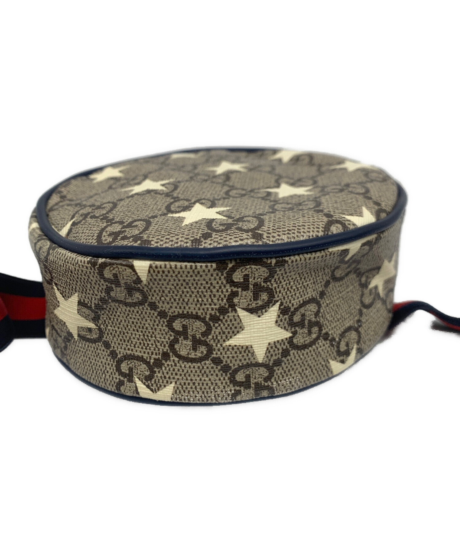 中古・古着通販】GUCCI (グッチ) ラウンドミニウエストポーチ グレー