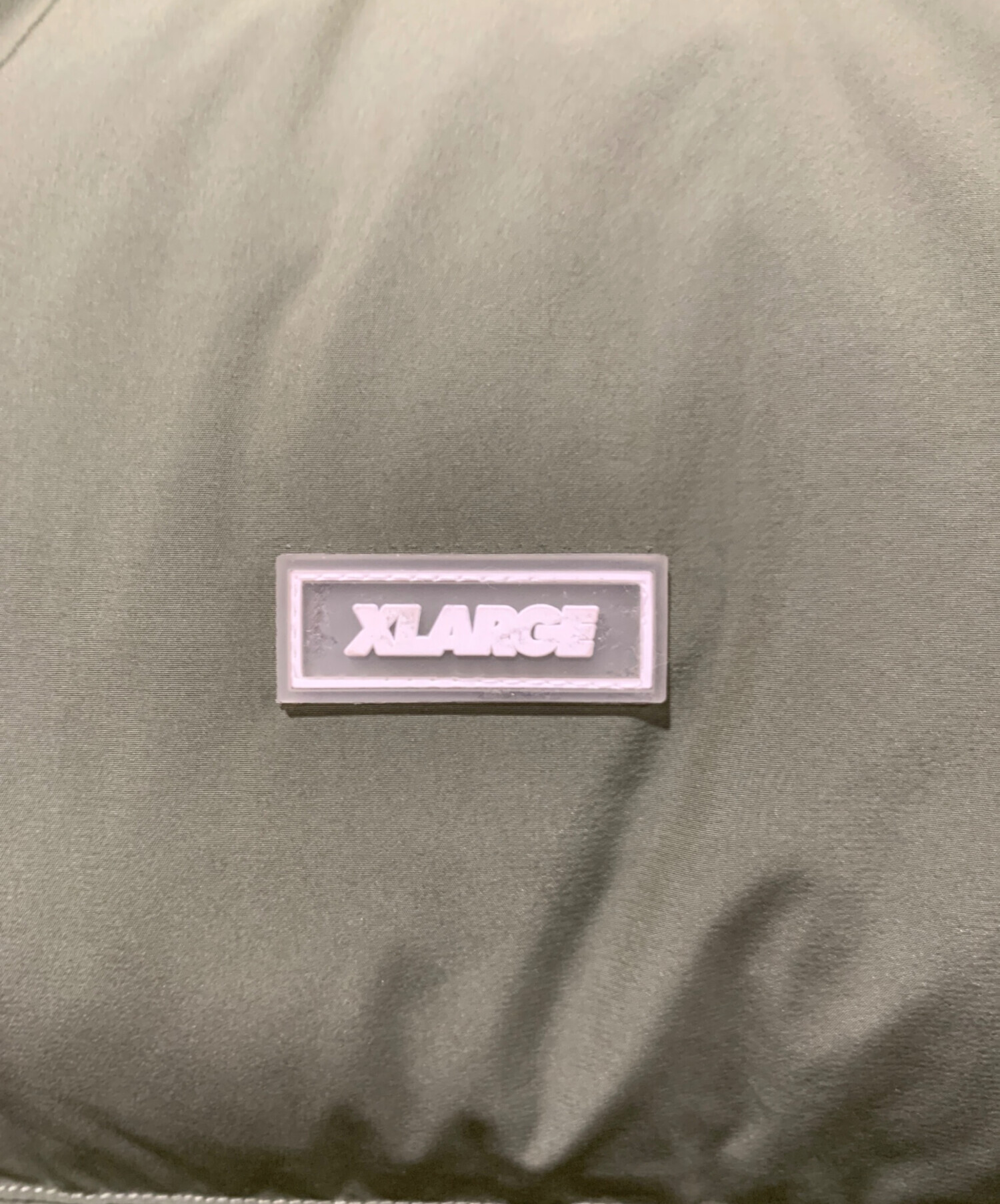 中古・古着通販】X-LARGE (エクストララージ) ダウンベスト オリーブ