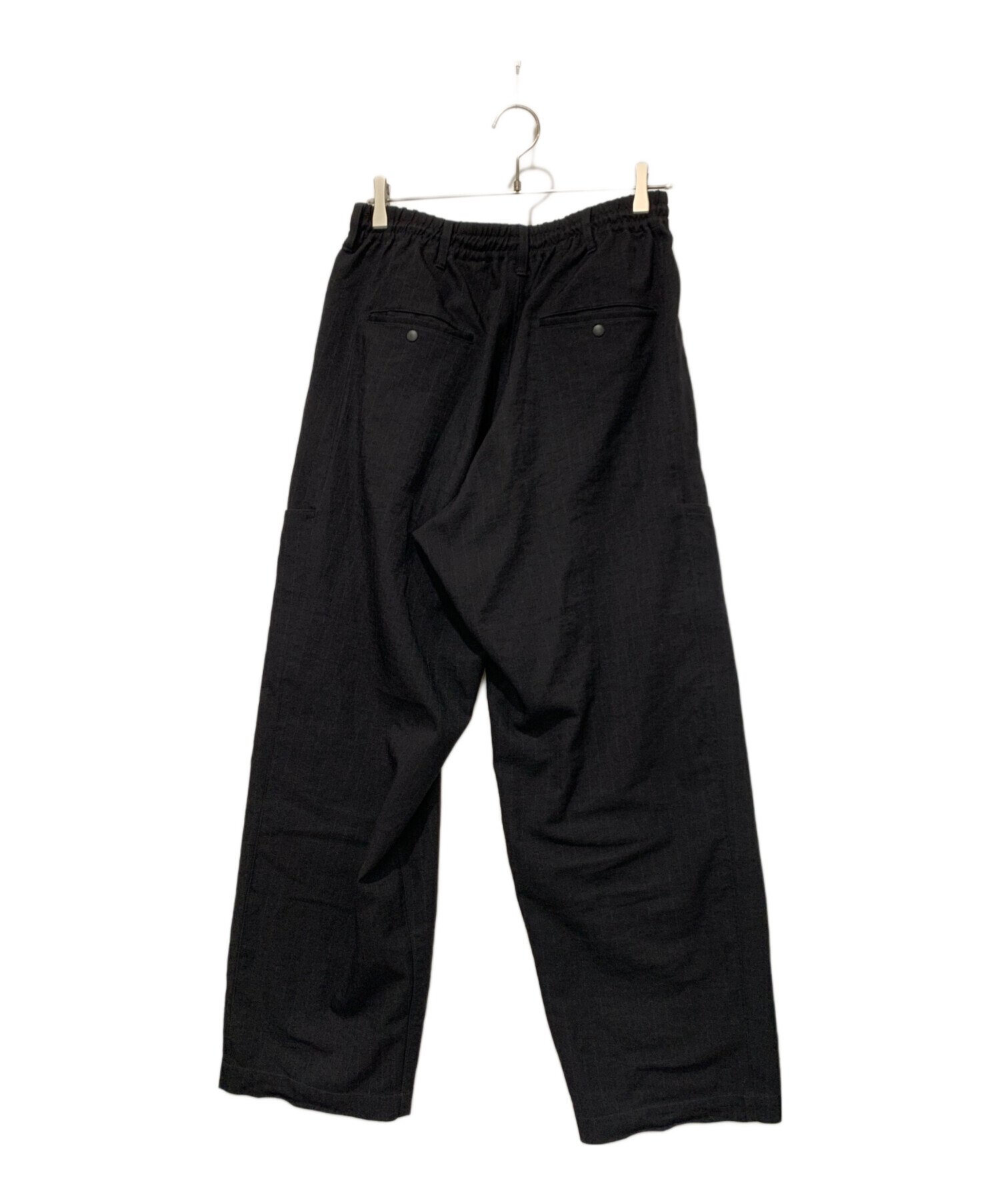 中古・古着通販】Y-3 (ワイスリー) ワイドパンツ ブラック サイズ:S 