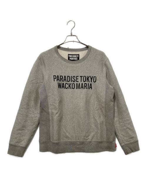 『WACKO MARIA』 ワコマリア　スウェット　刺繍ロゴ　グレー　【XL】 1071003414025209_01_0989w.jpeg