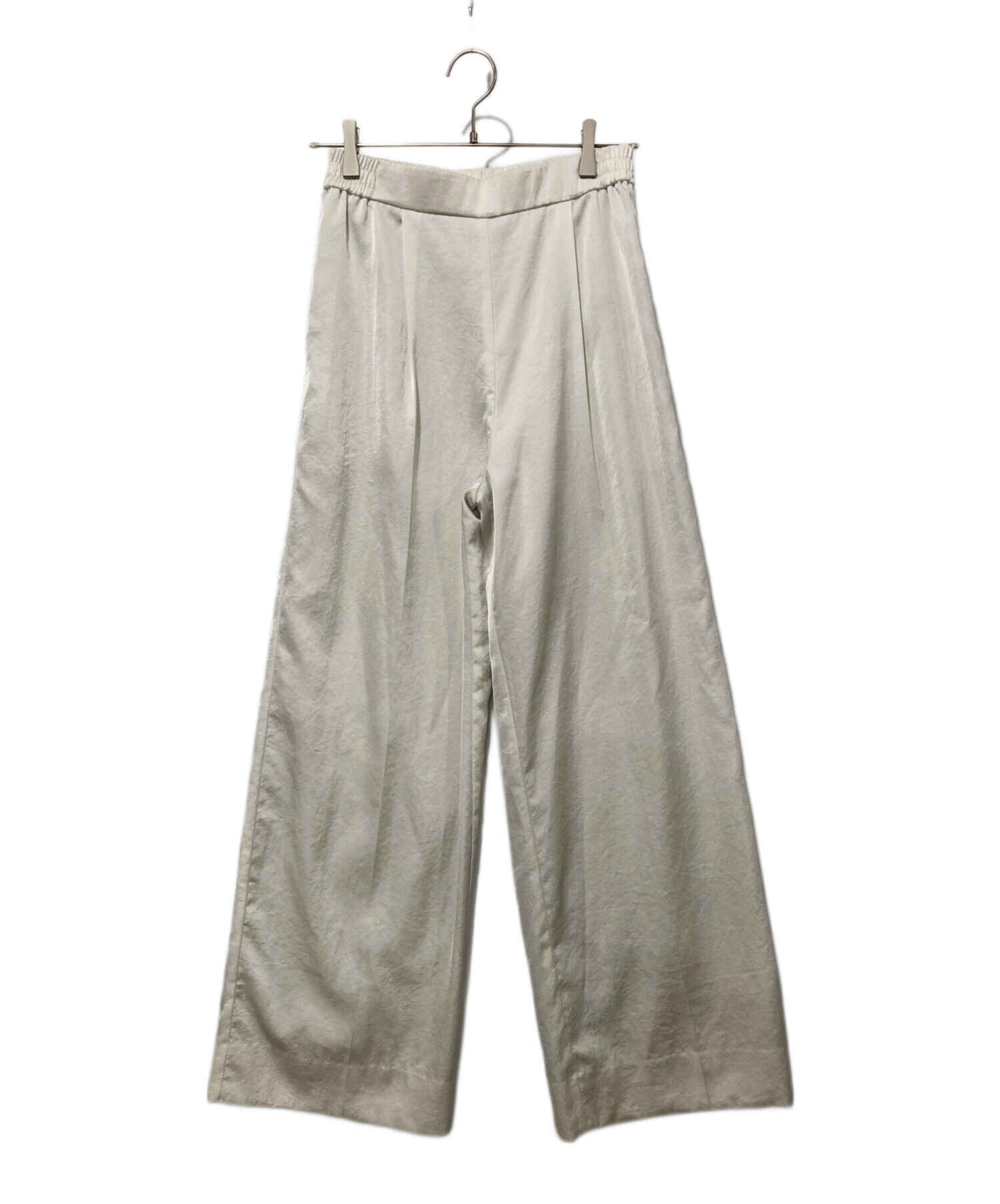 中古・古着通販】YORI (ヨリ) パンツ ホワイト サイズ:SIZE 38
