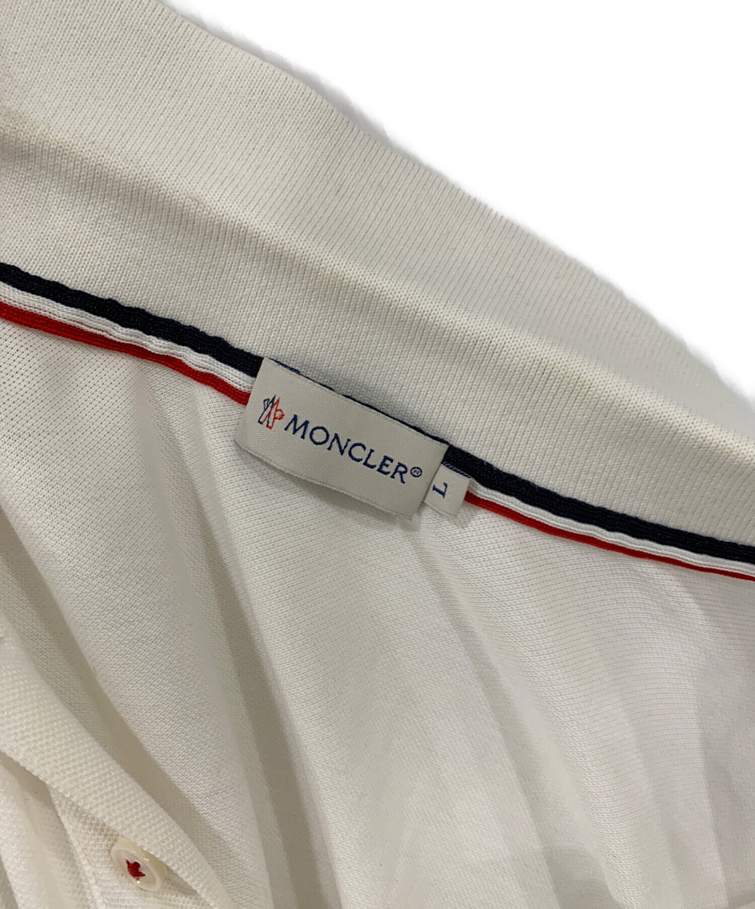 中古・古着通販】MONCLER (モンクレール) MAGLIA POLO MANICA CORTA