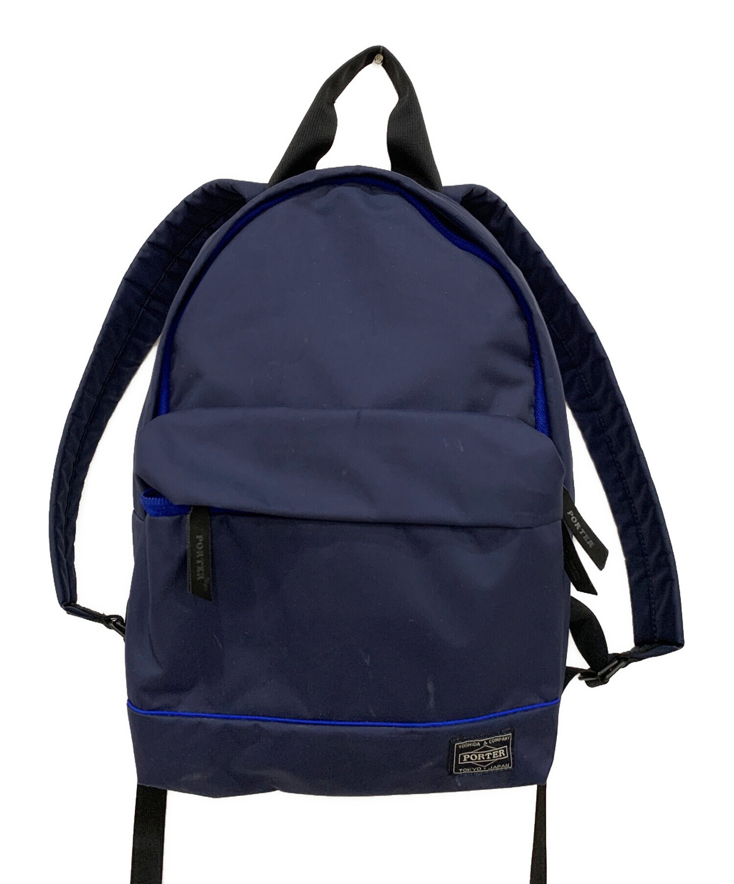 中古・古着通販】PORTER (ポーター) ムース デイパック(S) ネイビー