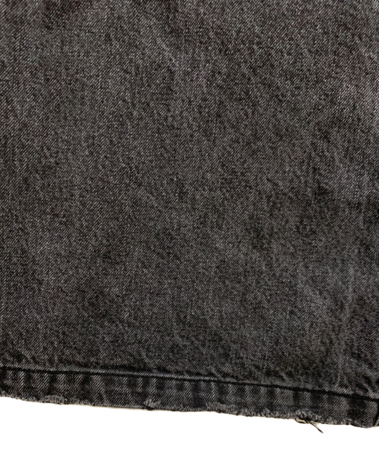 中古・古着通販】BREATH (ブレス) GRUNGE WIDE DENIM PANTS ブラック 