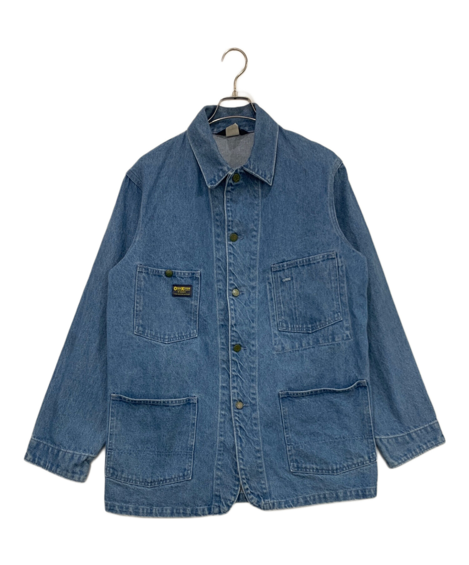 中古・古着通販】OSH KOSH (オシュコシュ) デニムカバーオール ブルー