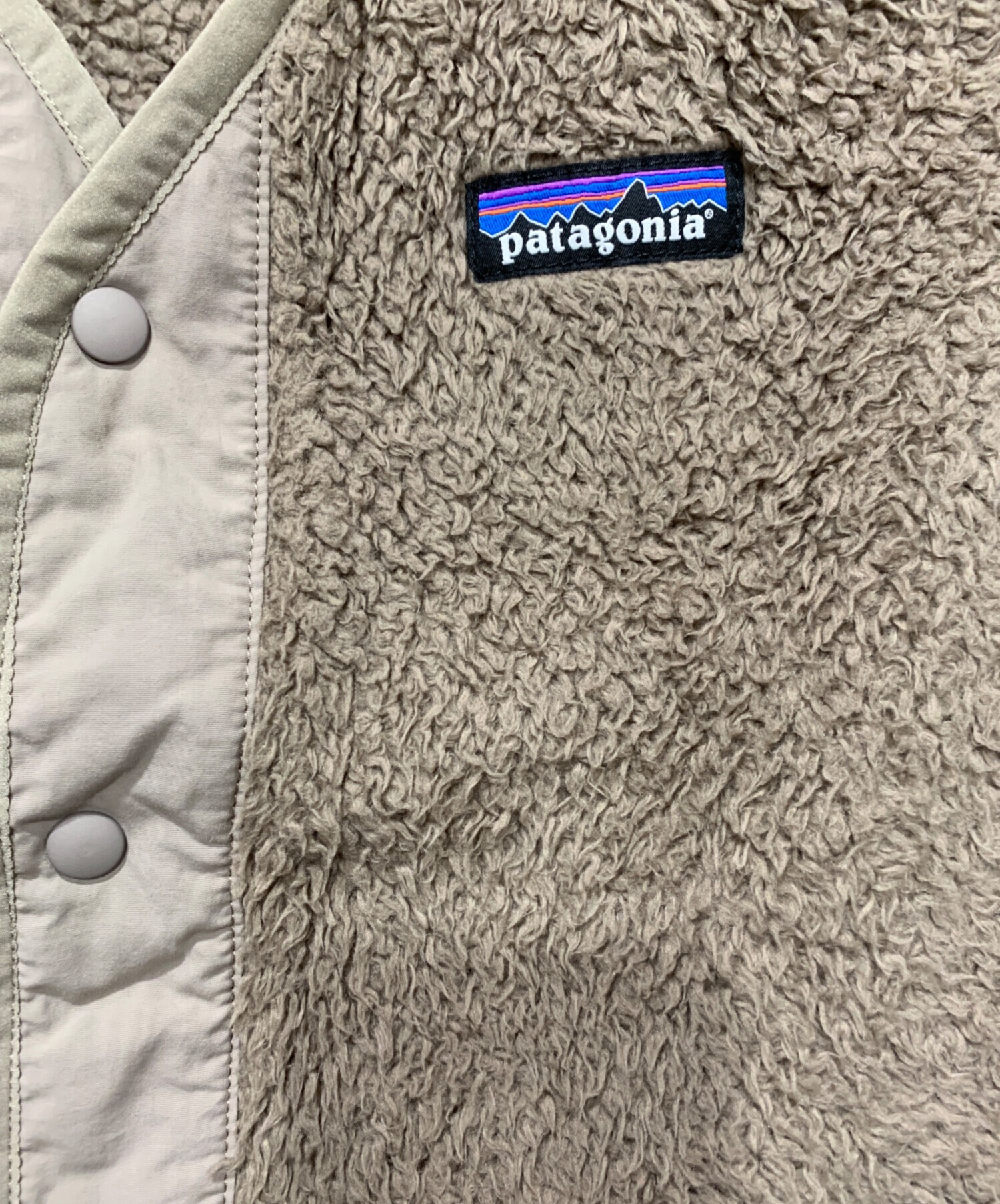 ISA BOULDER ベスト/ノースリーブ XS/XS ベージュx茶(総柄) 【古着】【中古】 中古・古着通販】Patagonia (パタゴニア) ロス・ガトス・ベスト