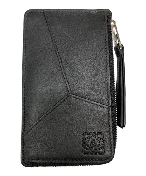 LOEWE☆パズルロングカードホルダー　ブラック LOEWE パズル ロング コインカードホルダー フラグメントケース (LOEWE