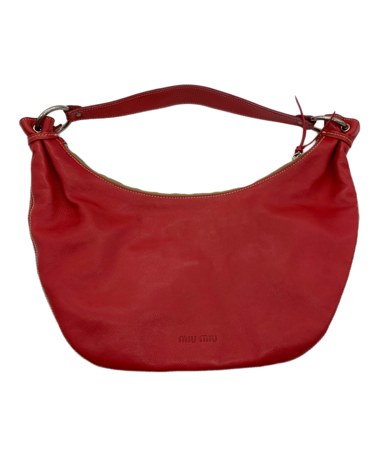 中古・古着通販】MIU MIU (ミュウミュウ) ワンショルダーバッグ ピンク 